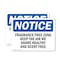 Signmission Fragrance Free Zone Keep The Air We Share, 10 in W x Rectangle, Plastic OS-2PACK-NS-P-710-L-12913 - alternate 1
